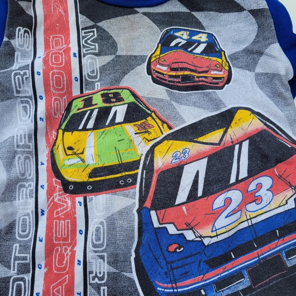 Vintage 1990s race car sweatshirt